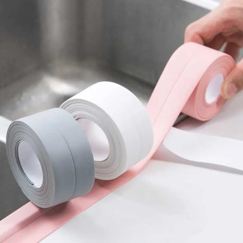 Cinta Selladora Impermeable Baño Antimoho Autoadhesiva